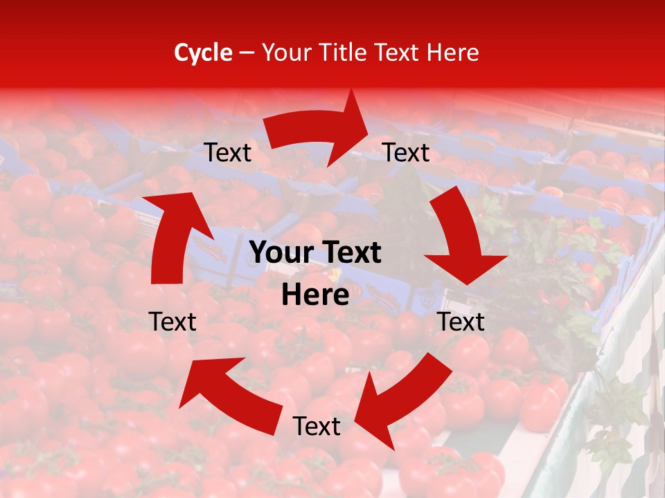 Fruit And Vegetable Stall PowerPoint Template
