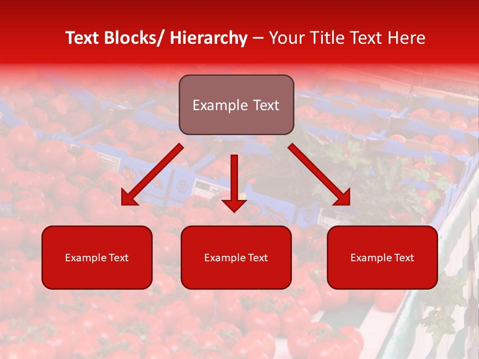 Fruit And Vegetable Stall PowerPoint Template