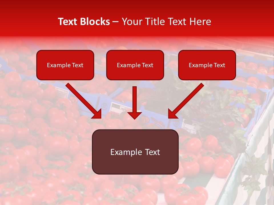 Fruit And Vegetable Stall PowerPoint Template