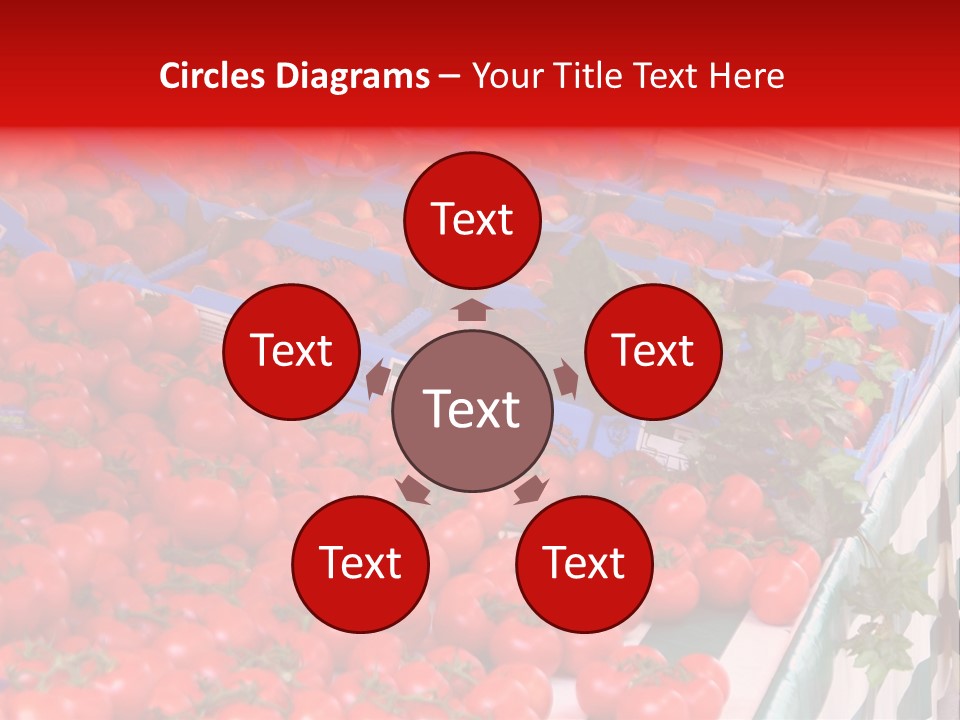 Fruit And Vegetable Stall PowerPoint Template