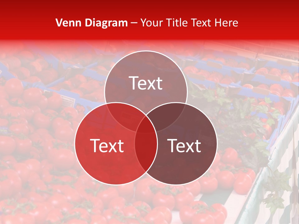 Fruit And Vegetable Stall PowerPoint Template