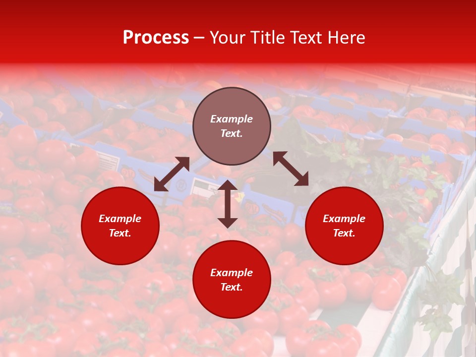 Fruit And Vegetable Stall PowerPoint Template
