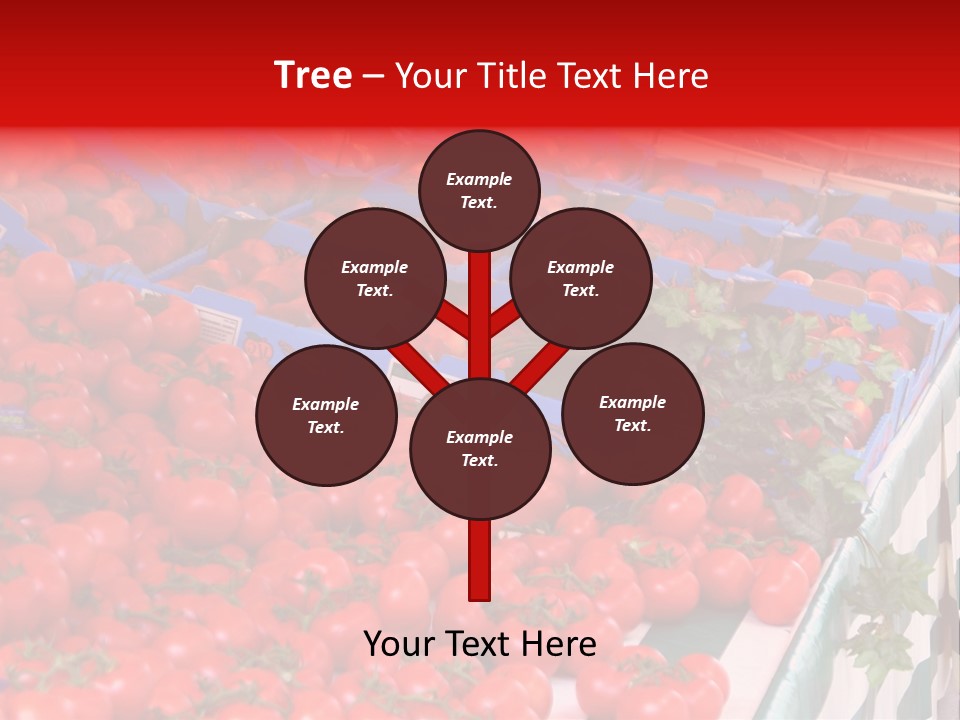 Fruit And Vegetable Stall PowerPoint Template