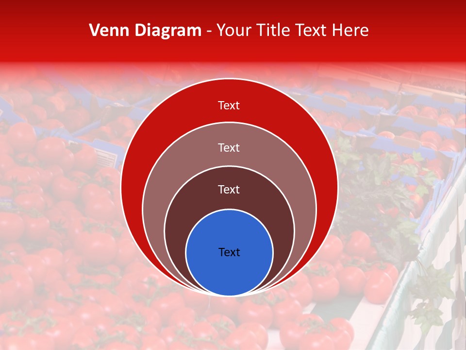 Fruit And Vegetable Stall PowerPoint Template