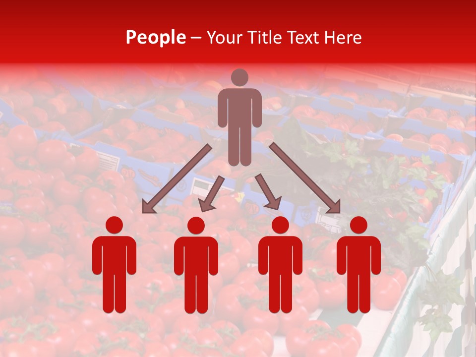 Fruit And Vegetable Stall PowerPoint Template