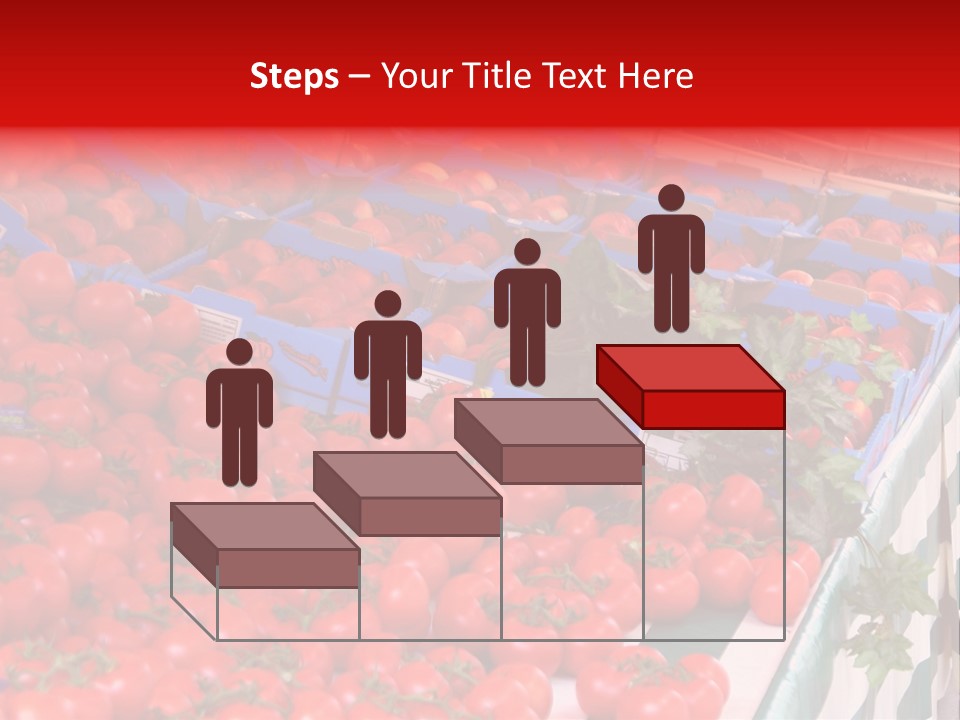 Fruit And Vegetable Stall PowerPoint Template