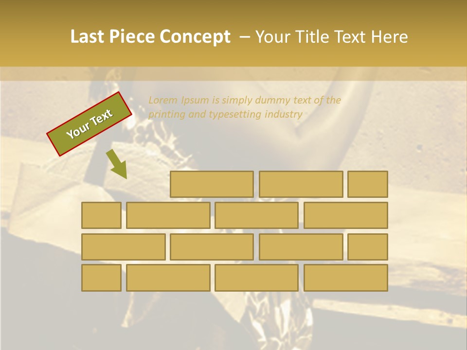 Beautiful Brunette Capturing The Scene On Her Camera... PowerPoint Template