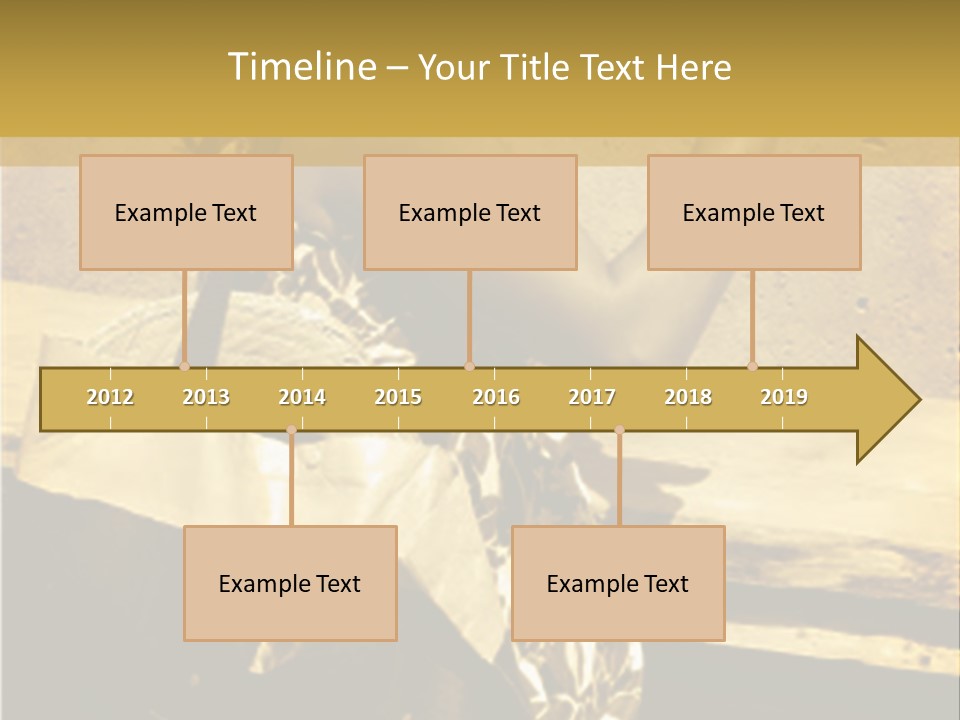 Beautiful Brunette Capturing The Scene On Her Camera... PowerPoint Template