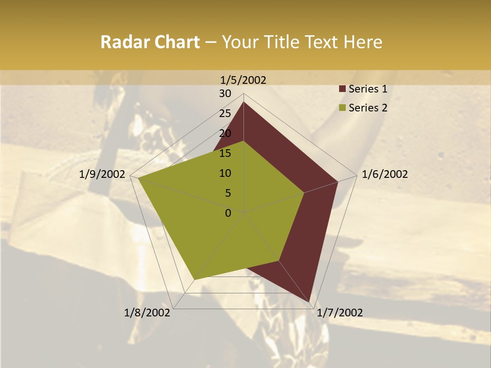 Beautiful Brunette Capturing The Scene On Her Camera... PowerPoint Template