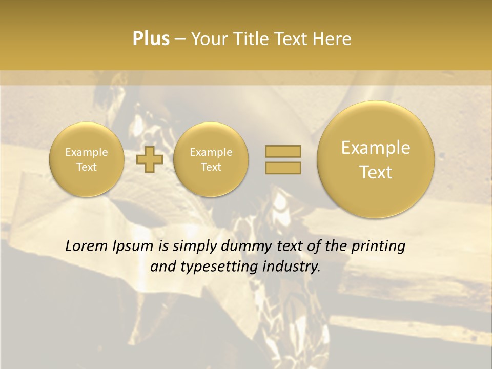 Beautiful Brunette Capturing The Scene On Her Camera... PowerPoint Template