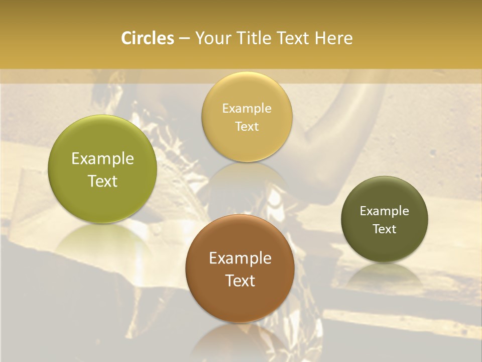 Beautiful Brunette Capturing The Scene On Her Camera... PowerPoint Template