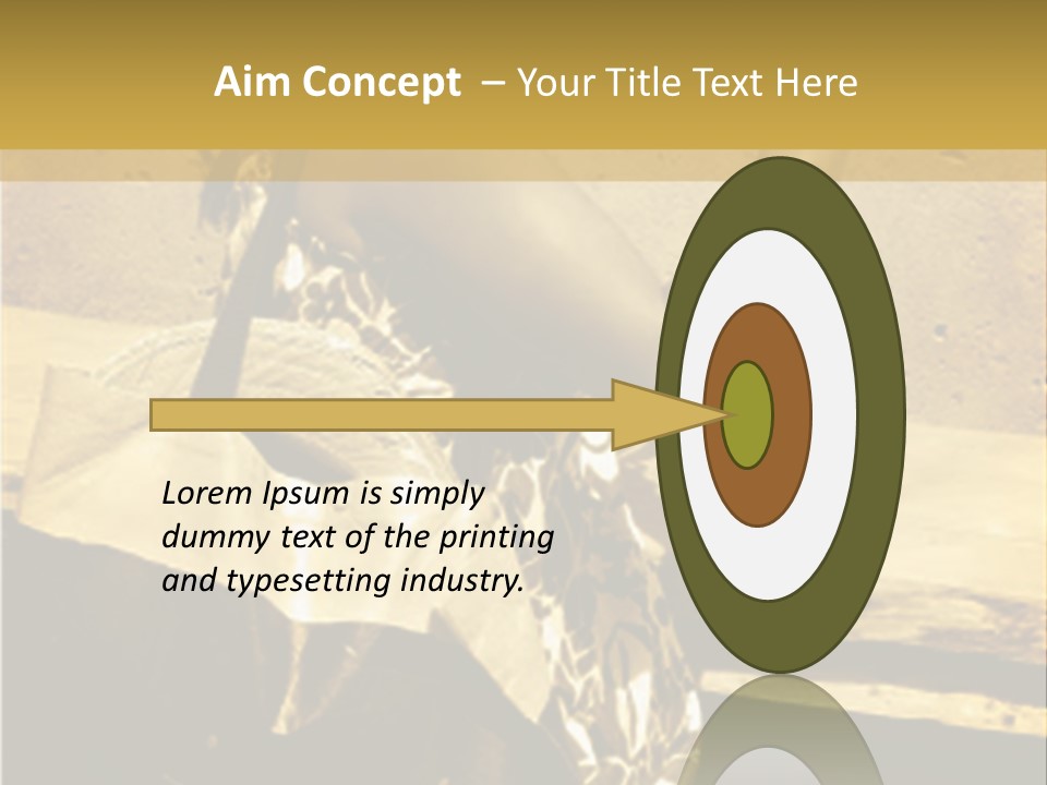 Beautiful Brunette Capturing The Scene On Her Camera... PowerPoint Template