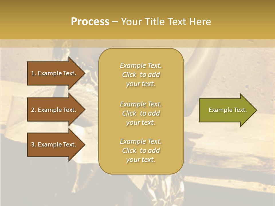Beautiful Brunette Capturing The Scene On Her Camera... PowerPoint Template