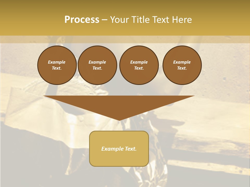 Beautiful Brunette Capturing The Scene On Her Camera... PowerPoint Template