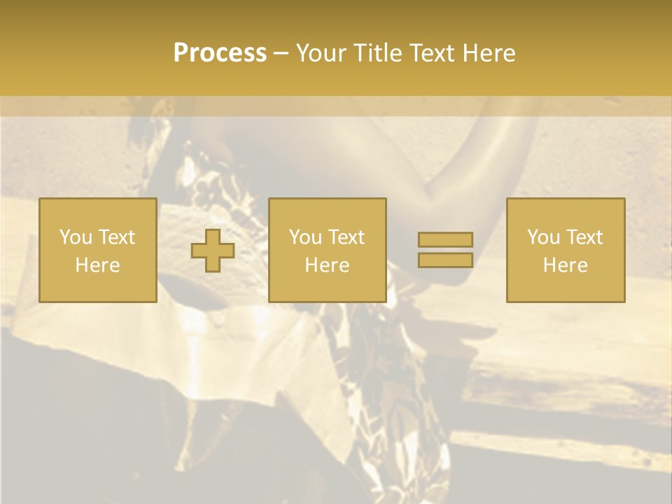 Beautiful Brunette Capturing The Scene On Her Camera... PowerPoint Template