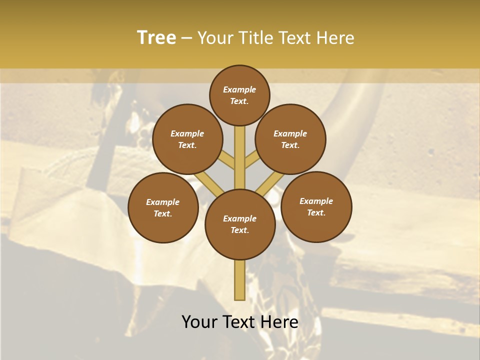 Beautiful Brunette Capturing The Scene On Her Camera... PowerPoint Template