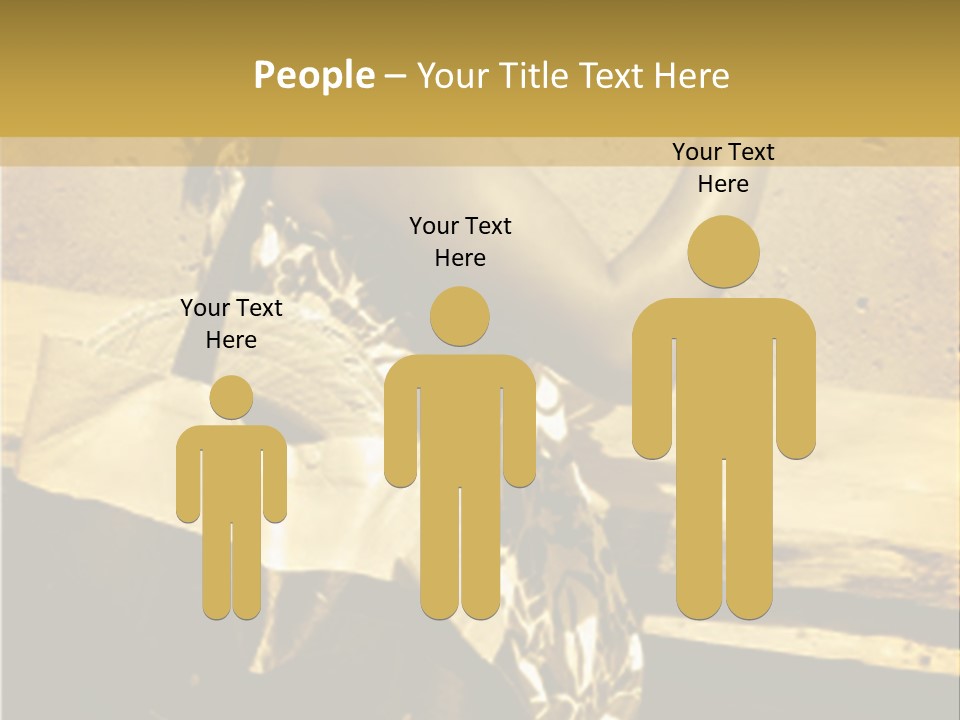 Beautiful Brunette Capturing The Scene On Her Camera... PowerPoint Template