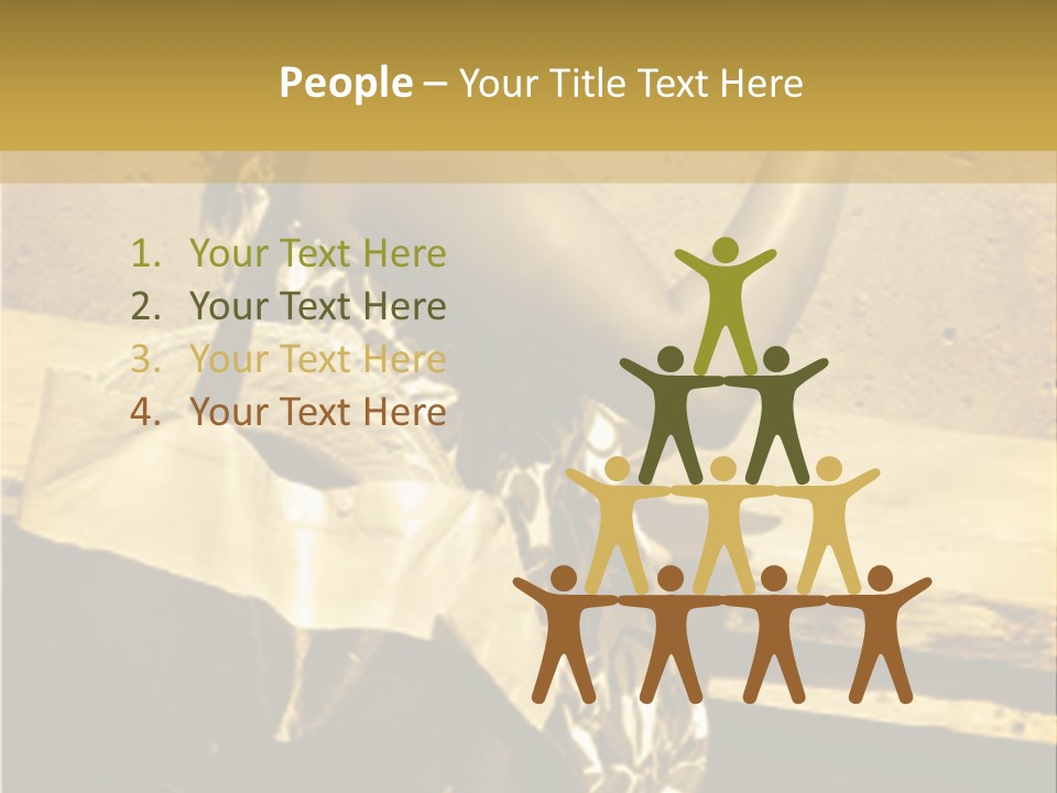 Beautiful Brunette Capturing The Scene On Her Camera... PowerPoint Template