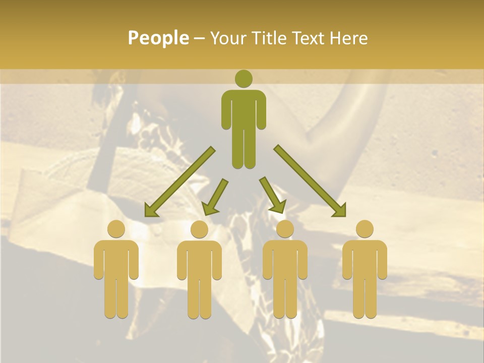 Beautiful Brunette Capturing The Scene On Her Camera... PowerPoint Template