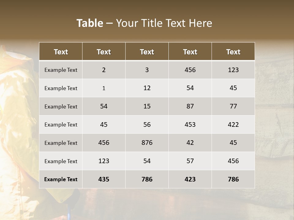 A Three-Dimensional Metal Arrow Sign. PowerPoint Template