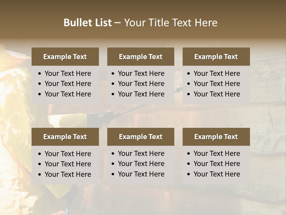 A Three-Dimensional Metal Arrow Sign. PowerPoint Template