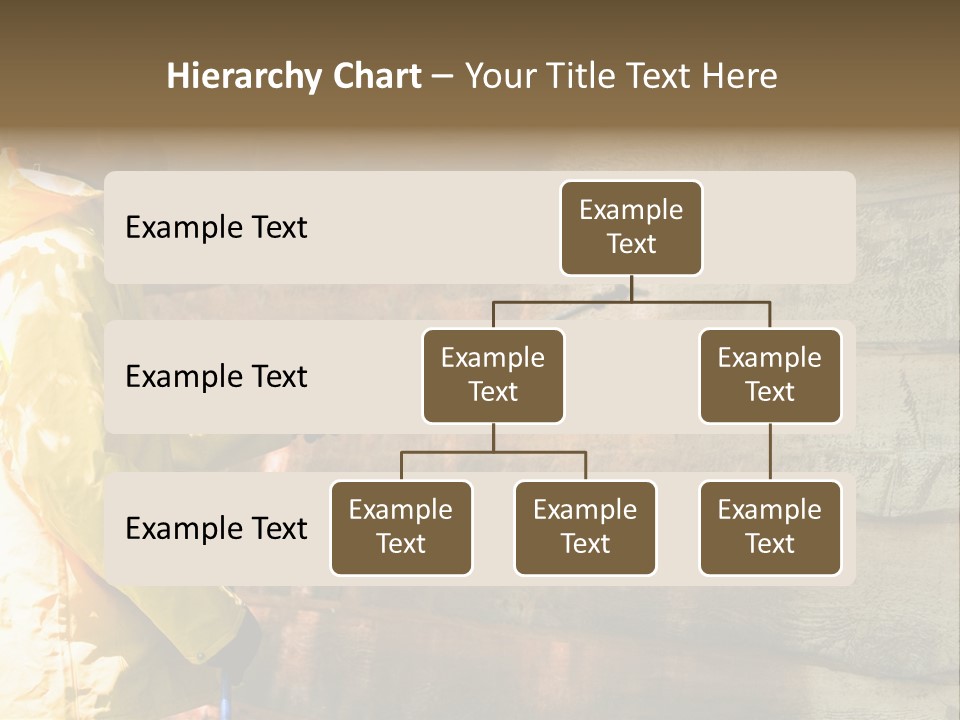 A Three-Dimensional Metal Arrow Sign. PowerPoint Template