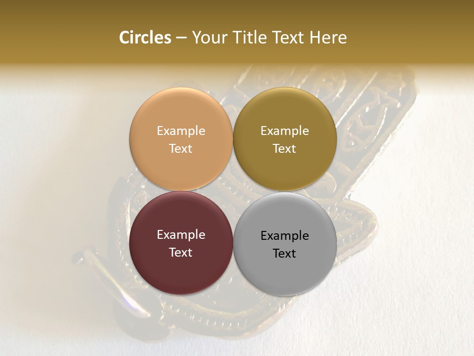 Jewish Hand PowerPoint Template