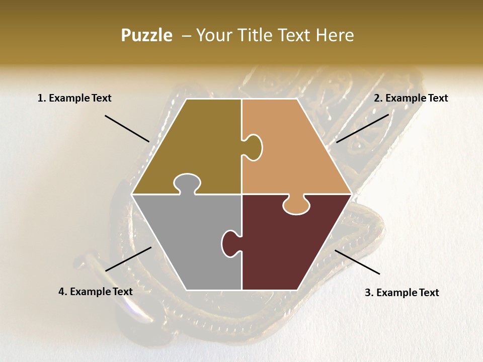 Jewish Hand PowerPoint Template