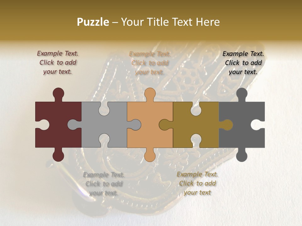 Jewish Hand PowerPoint Template