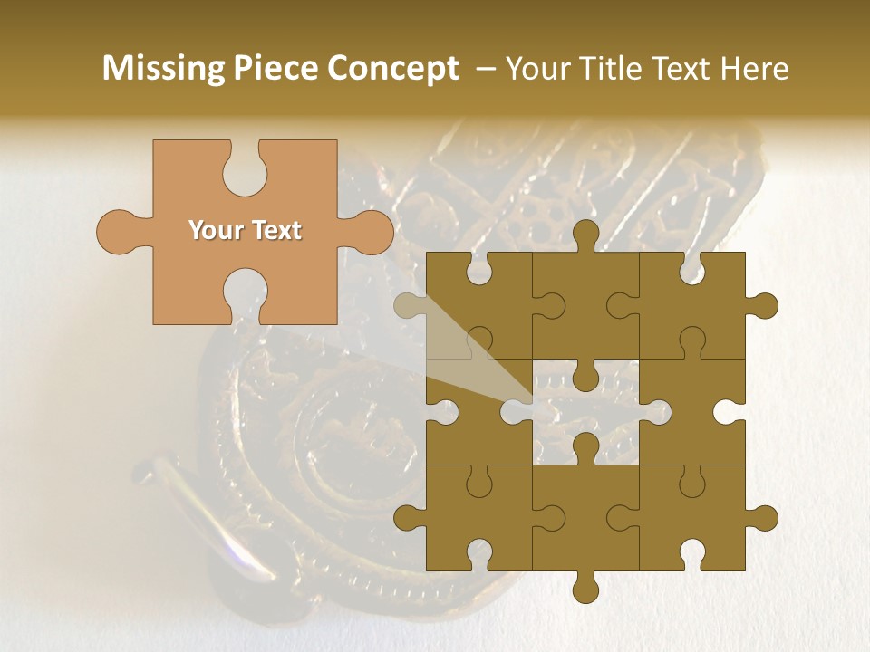 Jewish Hand PowerPoint Template