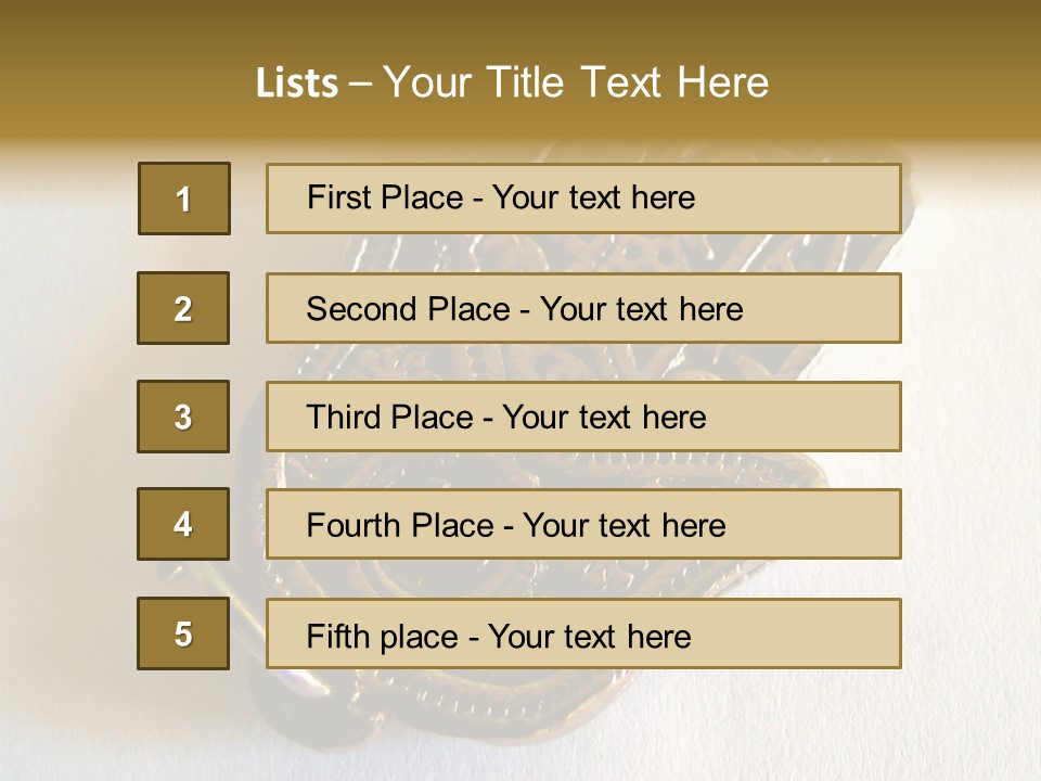 Jewish Hand PowerPoint Template