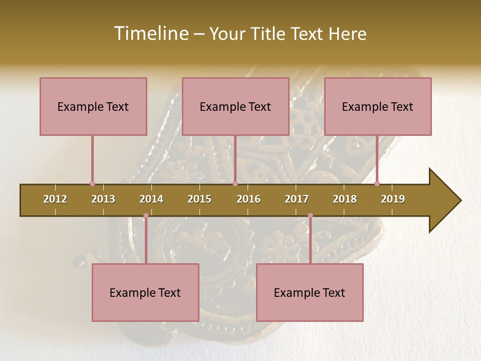 Jewish Hand PowerPoint Template