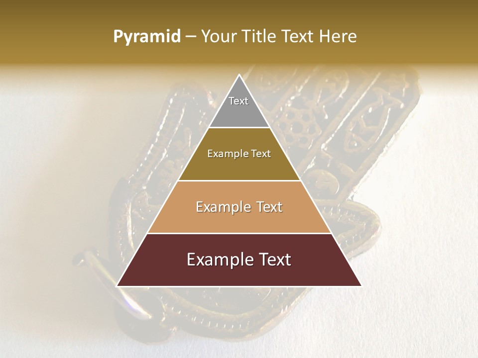 Jewish Hand PowerPoint Template