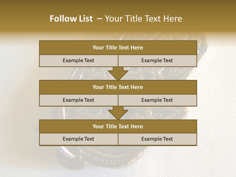 Jewish Hand PowerPoint Template