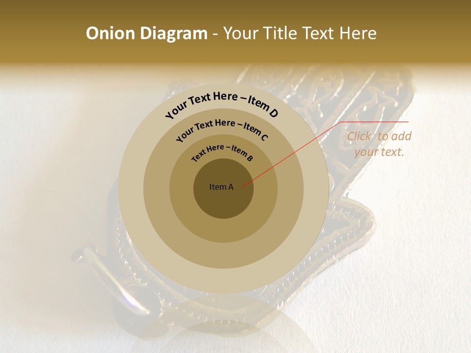 Jewish Hand PowerPoint Template