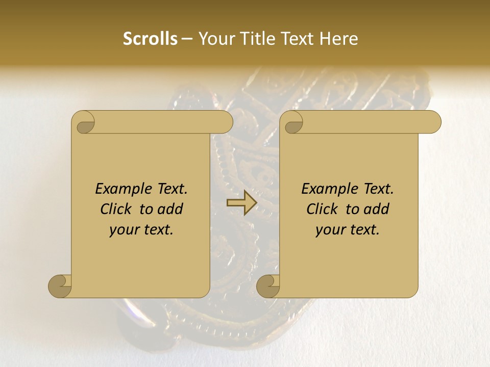 Jewish Hand PowerPoint Template