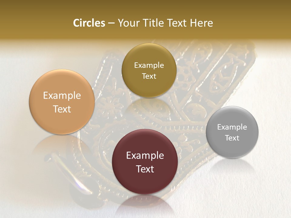 Jewish Hand PowerPoint Template