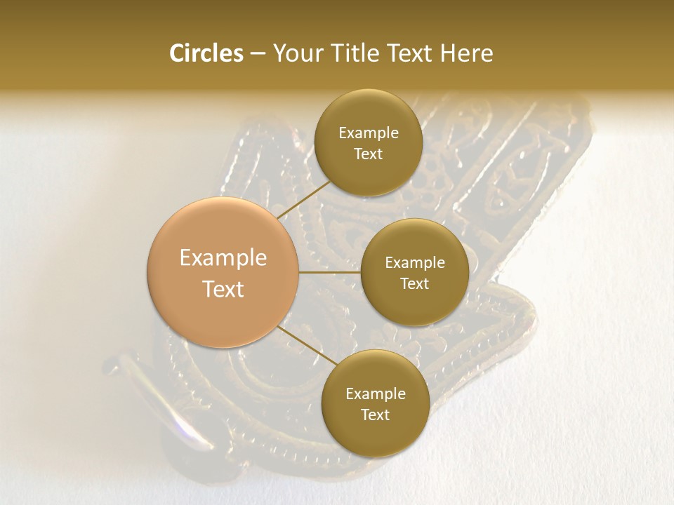 Jewish Hand PowerPoint Template