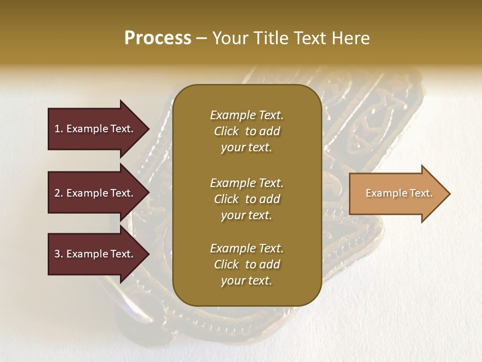 Jewish Hand PowerPoint Template