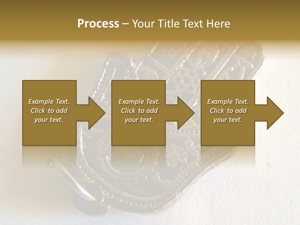 Jewish Hand PowerPoint Template