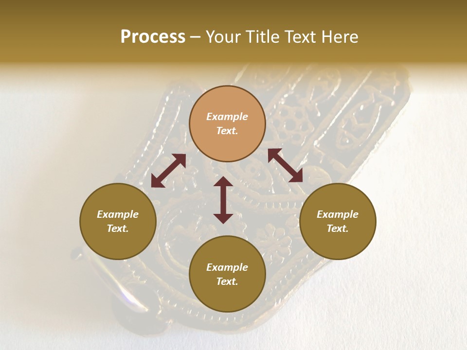 Jewish Hand PowerPoint Template