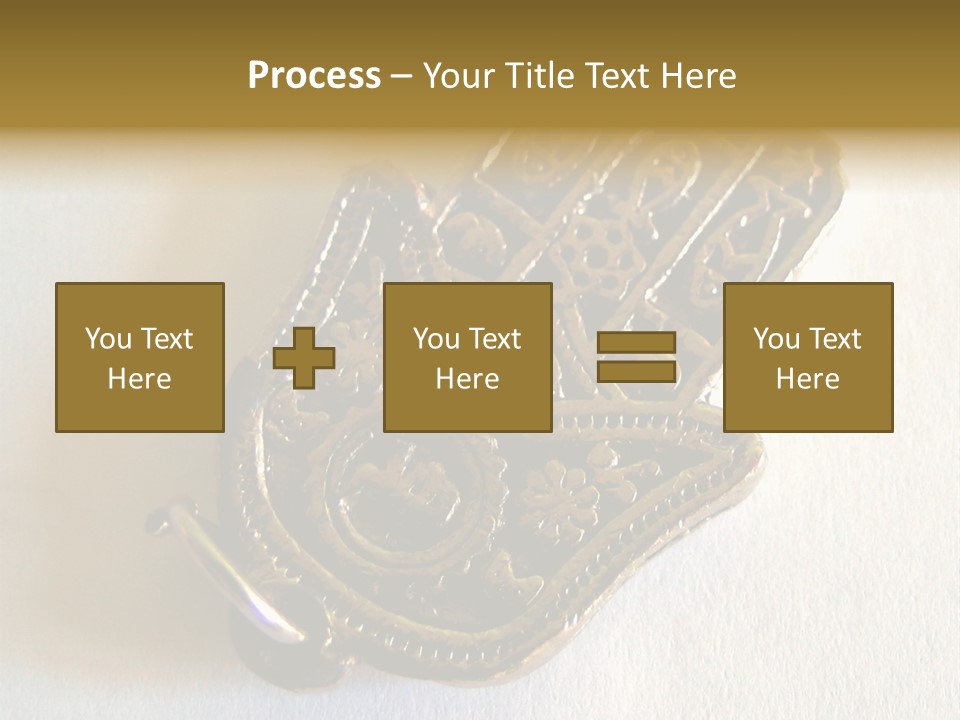 Jewish Hand PowerPoint Template