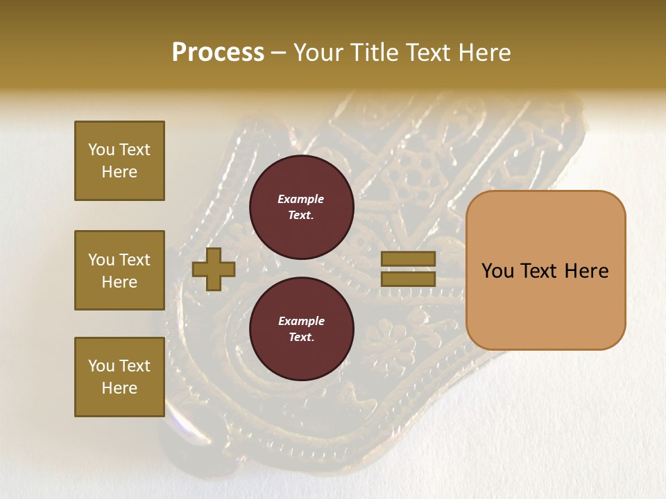 Jewish Hand PowerPoint Template