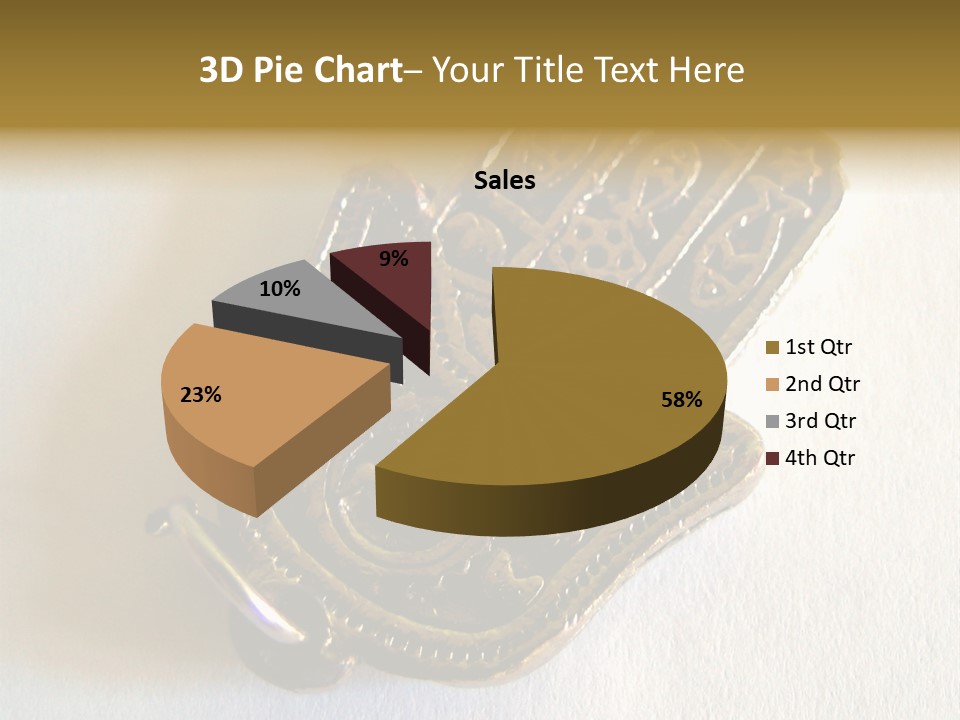 Jewish Hand PowerPoint Template