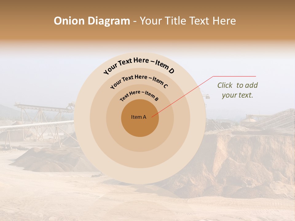 Gravel Pit PowerPoint Template