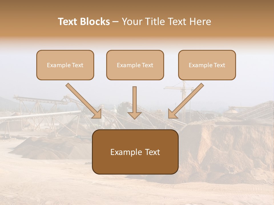 Gravel Pit PowerPoint Template