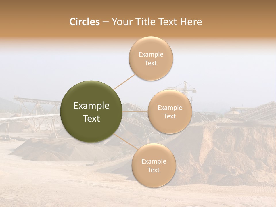 Gravel Pit PowerPoint Template