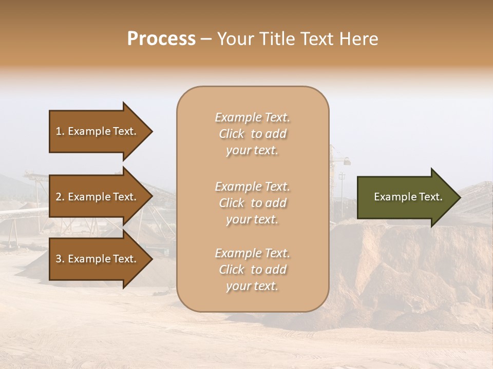 Gravel Pit PowerPoint Template