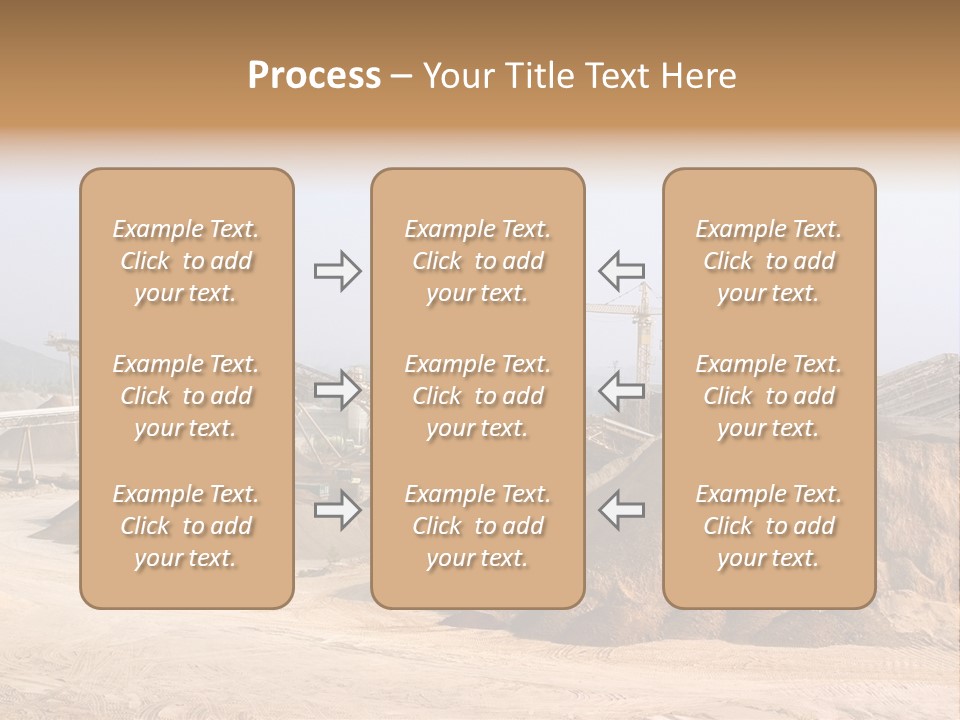 Gravel Pit PowerPoint Template