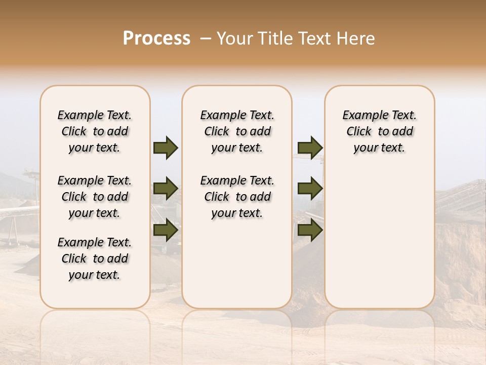 Gravel Pit PowerPoint Template